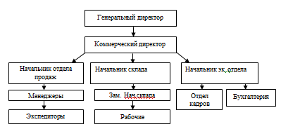 Управленческая структура ИП Лосева