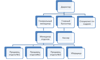 Реорганизованная структура организации