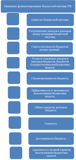 Рисунок 2 - Принципы функционирования бюджетной системы РФ