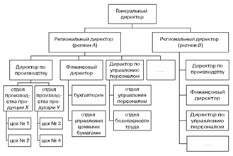 Региональная организационная структура