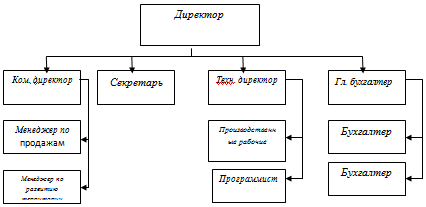 Предлагаемая организационная структура