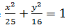 Убедившись, что точка М (- 4; 2,4) лежит на эллипсе<br>