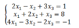 Решить систему линейных уравнений  по формулам Крамера, выполнить проверку