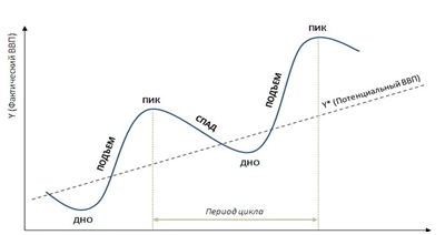 Основные фазы экономического цикла